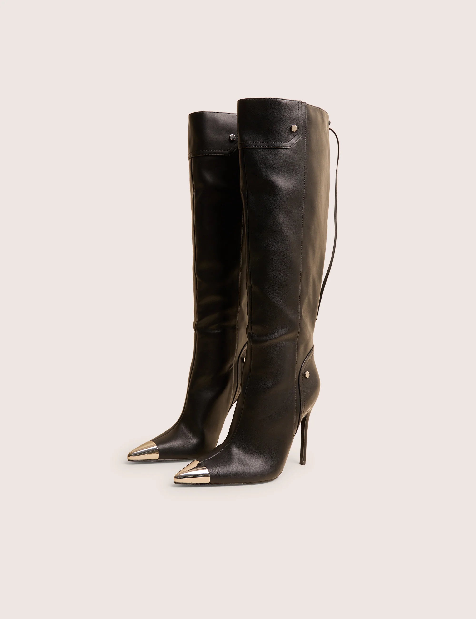 Finest Detail Pointed Knee High Boots