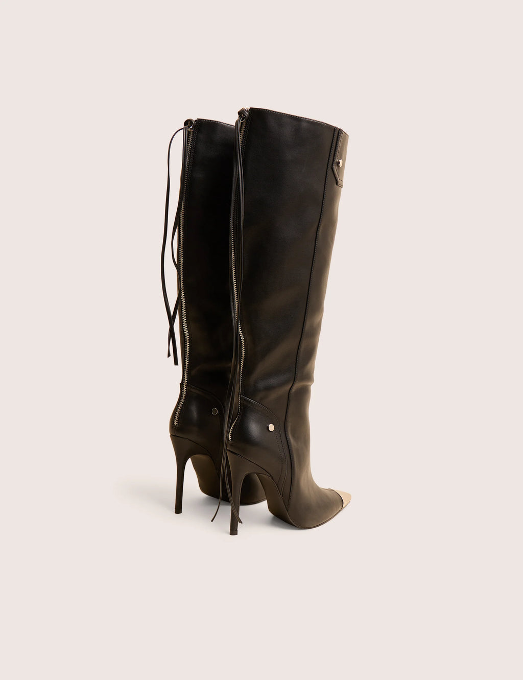 Finest Detail Pointed Knee High Boots